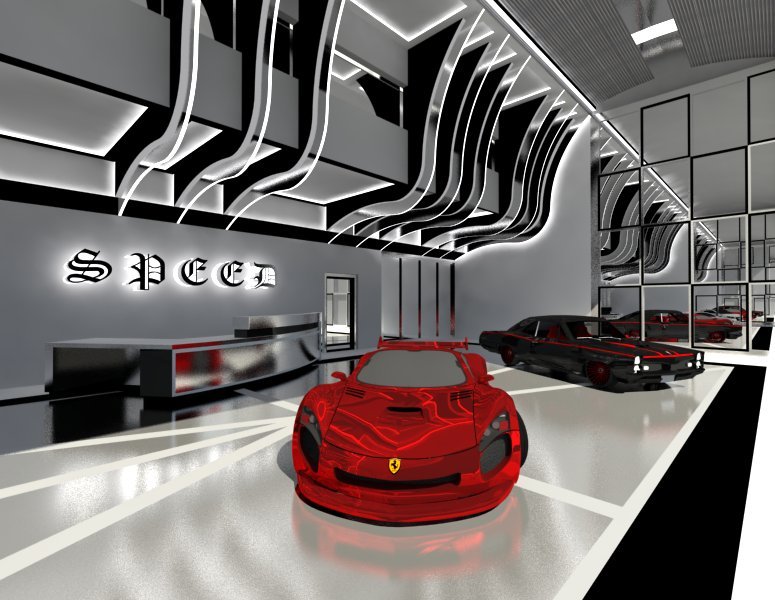 Car Showroom Interior Design Concepts - Supercars Gallery